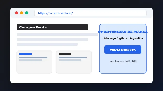 Modelo de aplicación comercial y proyectos digitales para compra-venta.ar